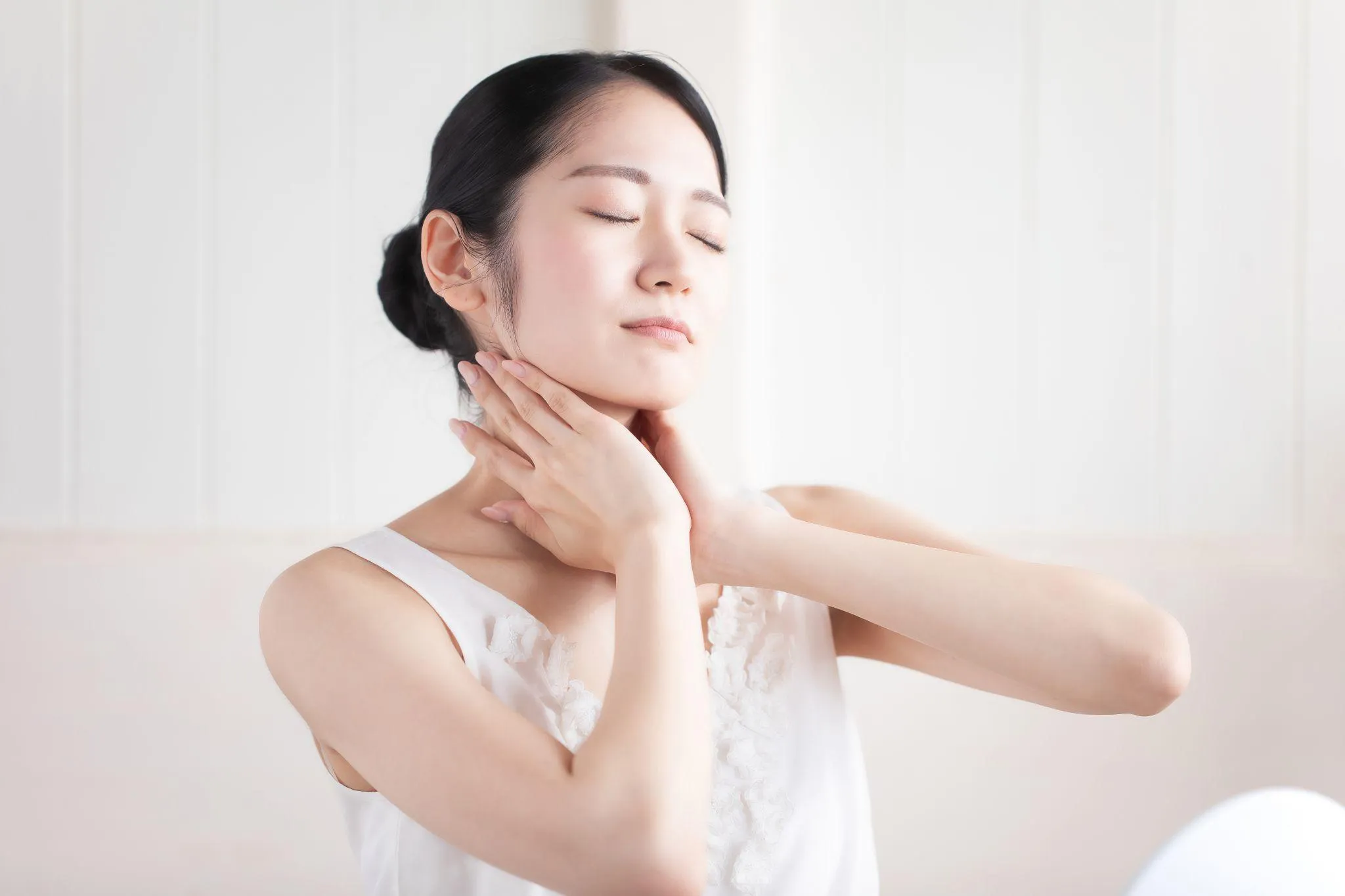 首にできるイボの正体は？