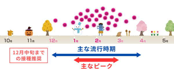 フルミスト®(経鼻インフルエンザワクチン)の接種タイミング